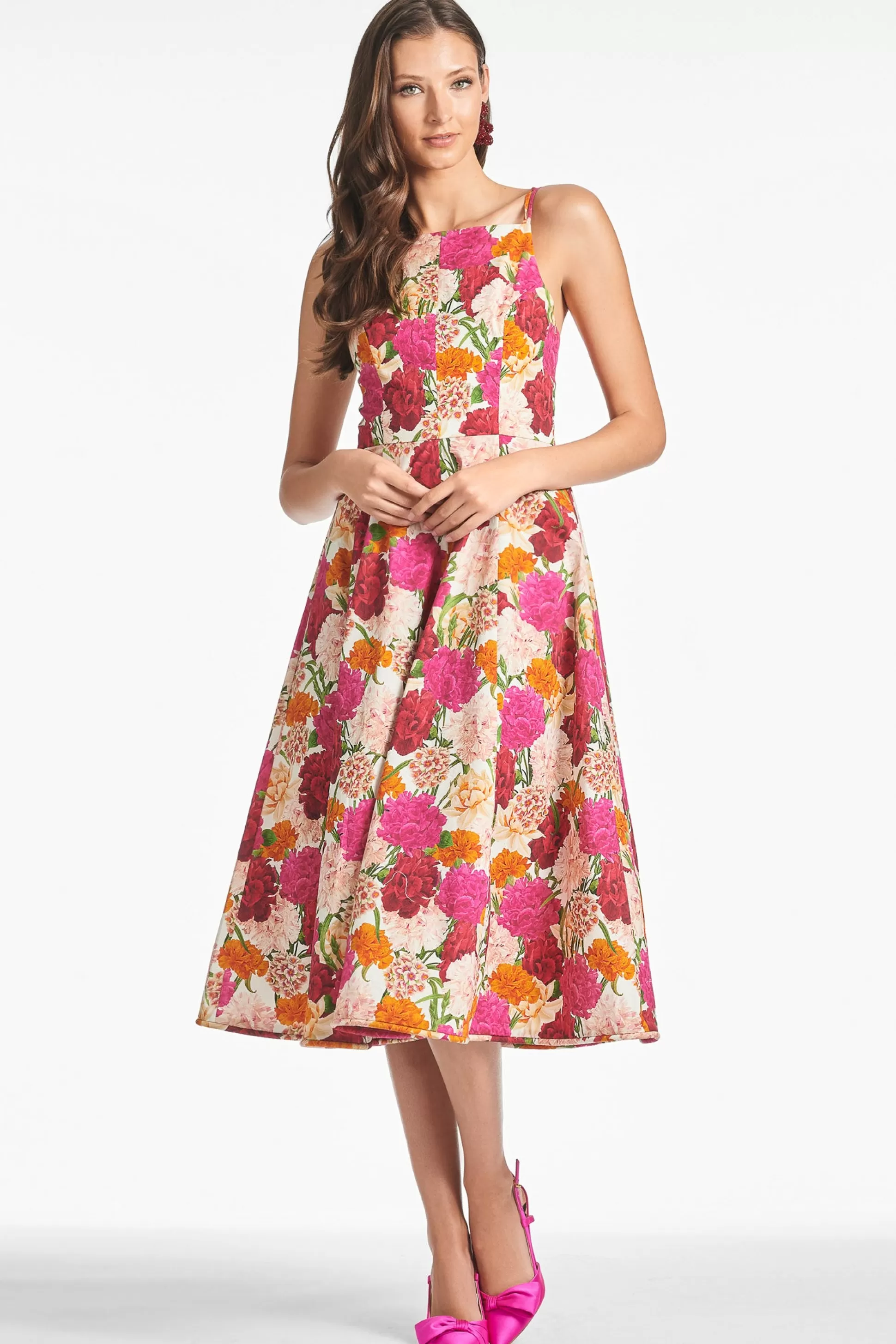 Sachin & Babi Fit & Flare | A-line<Jacinta Dress - Molti Fiore Moltifiore